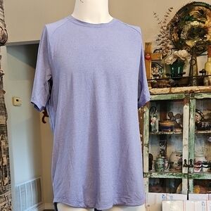 lululemon athletica Men's Short Sleeve Tee in Light Lavender